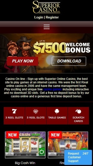 Casino supérieur sur Android