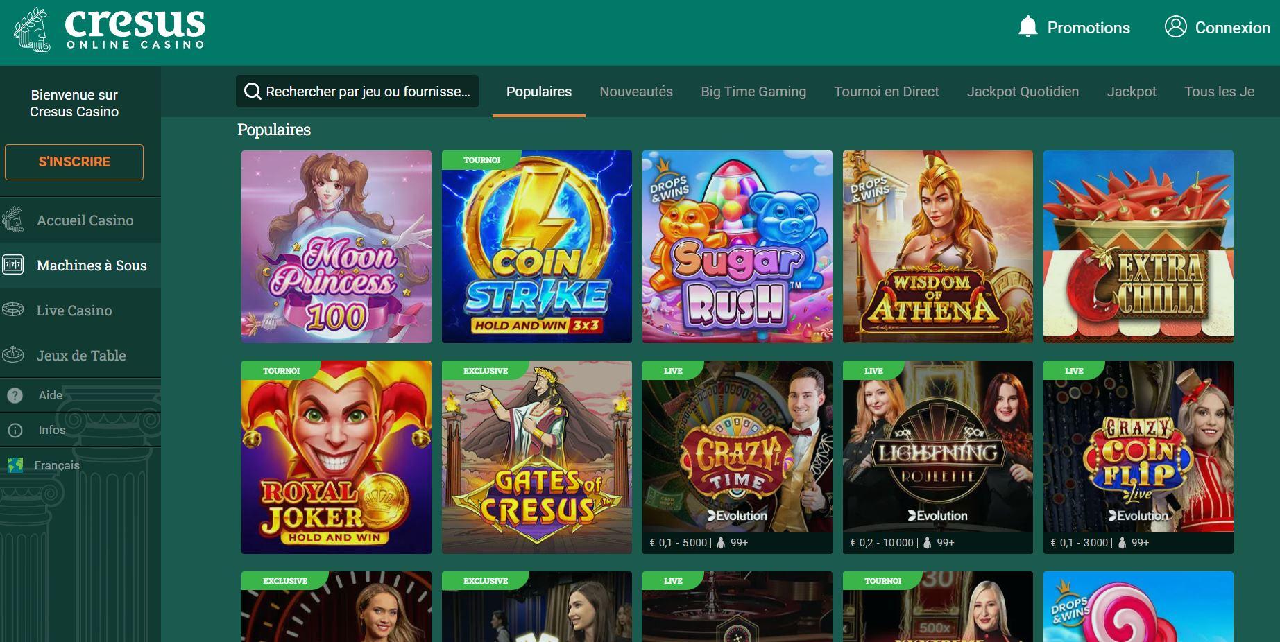 Cresus Casino France