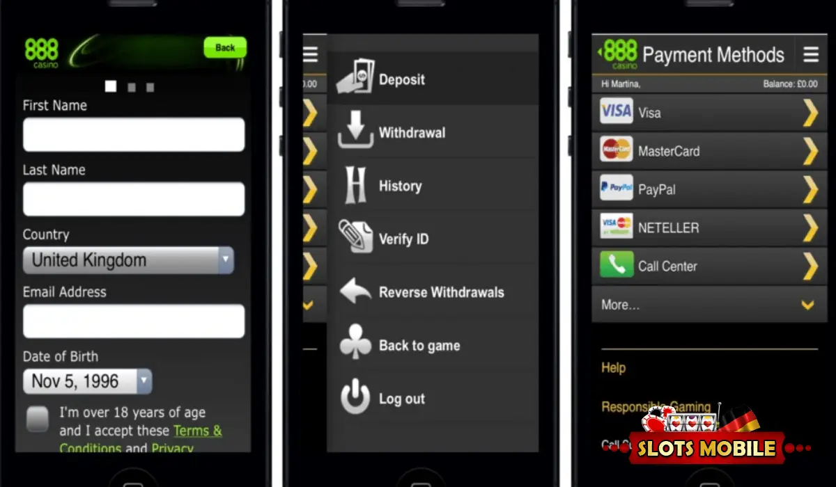 Dépôts Casino Mobile en Ligne