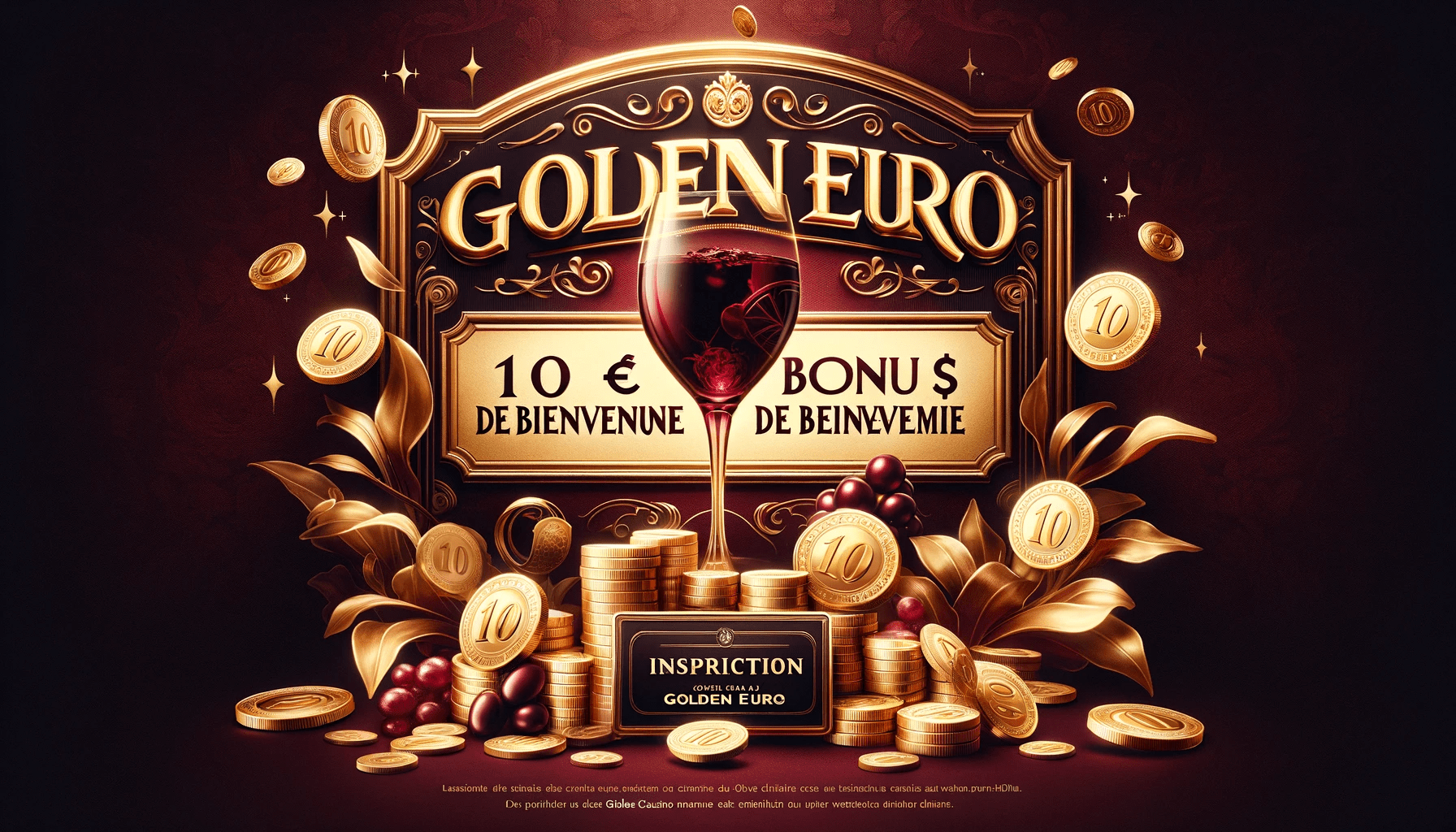 Golden Euro Casino 10 Euros Bonus de Bienvenue