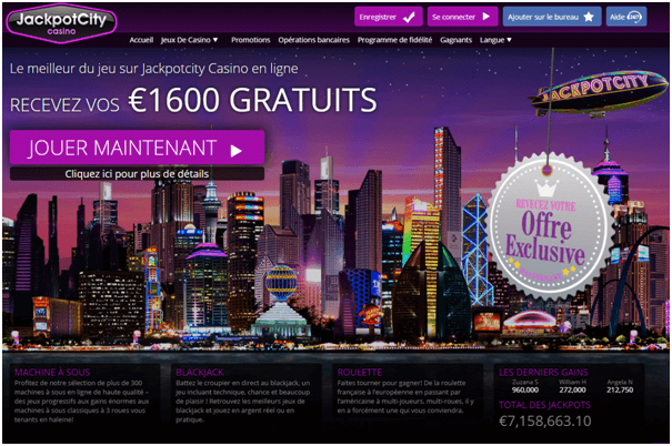 casino en ligne depot minimum