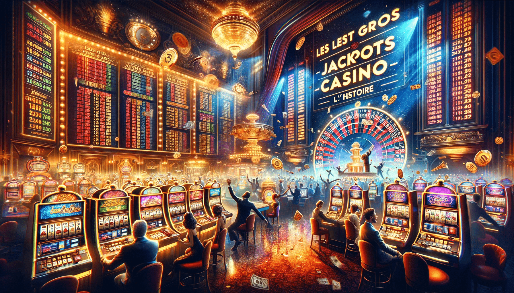 La Magie des Grands Jackpots Une Célébration des Plus Gros Gains du Casino dans l'Histoire