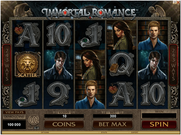 Immortal Romance, IMMORTAL ROMANCE – MACHINE À SOUS in Canada. Le jeu de machine à sous Immortal Romance est le jeu le plus populaire au casino en ligne