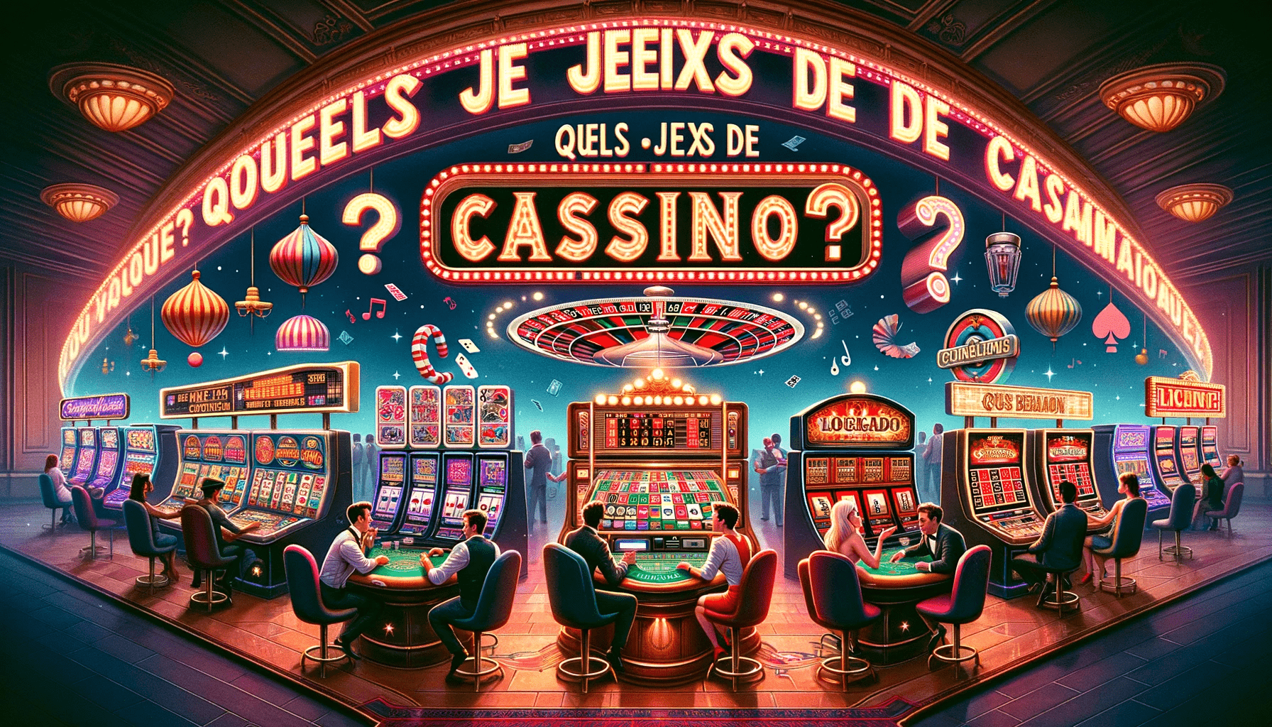 Quels jeux de casino