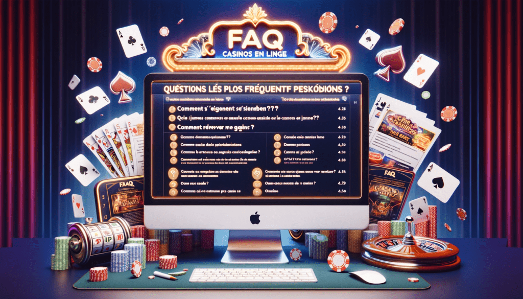 Questions les plus fréquemment posées sur les casinos en ligne