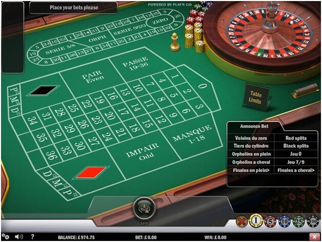 Roulette française en direct