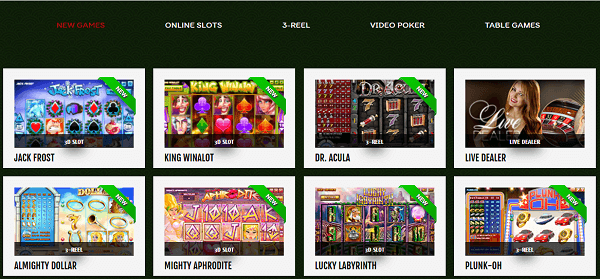 888 Tiger Casino jeux