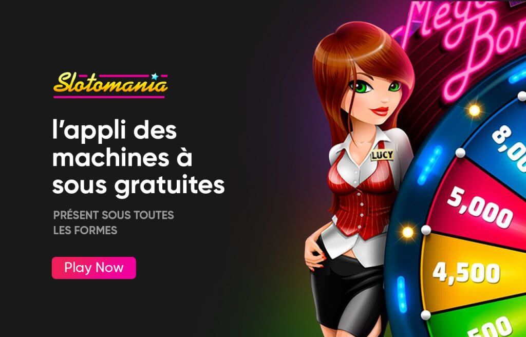 Slotomania, l'appli des machines à sous gratuites
